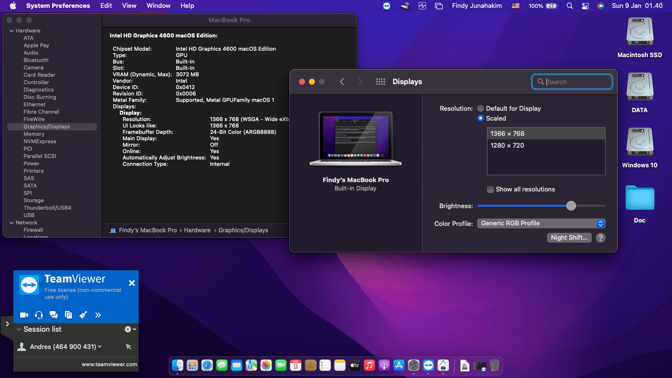 Lenovo G410 0016 [Haswell   Intel HD 4600 + PS2]   OpenCore 4